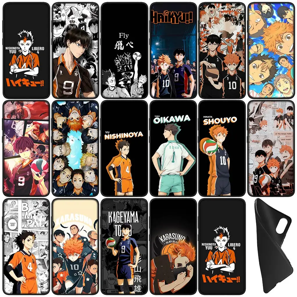 Чехол для телефона karasuno Haikyuu Shoyo Hinata, чехол для Samsung Galaxy Note 20 Ultra 10 8 9 S10 Lite S9 A6 A8 Plus A9, гибкий чехол