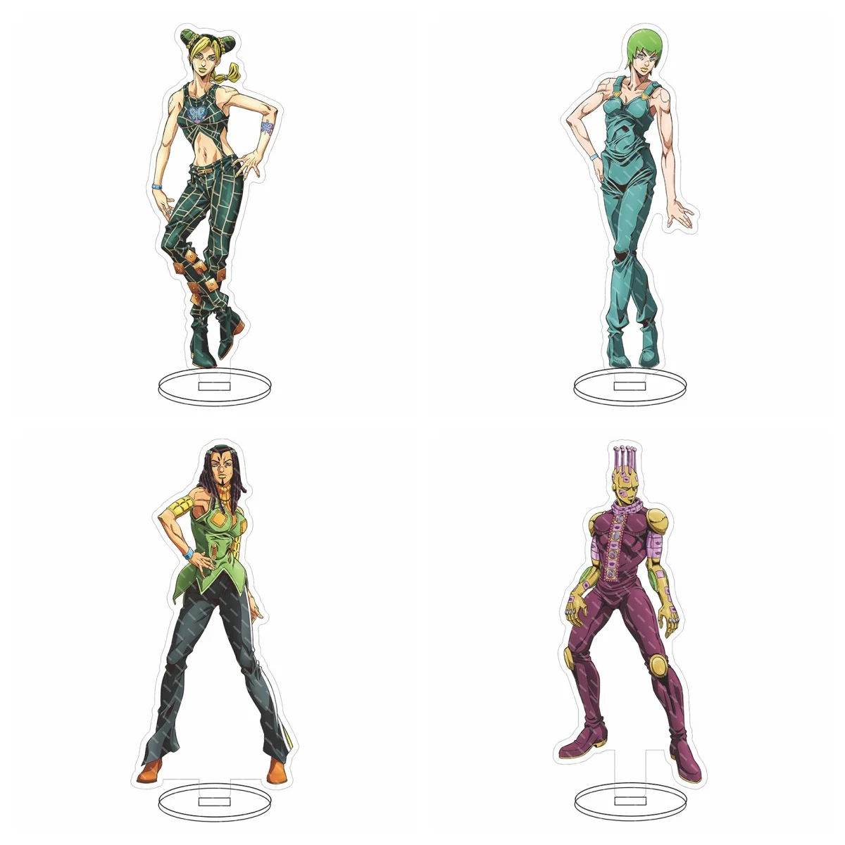 ГОРЯЧАЯ аниме JoJo Bizarre Adventure, акриловая подставка, фигурка, модель, держатель для тарелки, топпер для торта, анимационные периферийные устройства, подарки 15 см