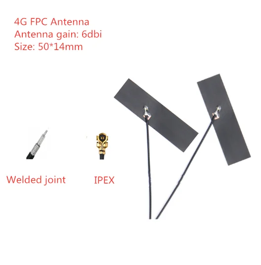 Антенна LTE с высоким коэффициентом усиления/GSM/GPRS/2G/3G/4G полнодиапазонная антенна/встроенная мягкая антенна FPC/ipex