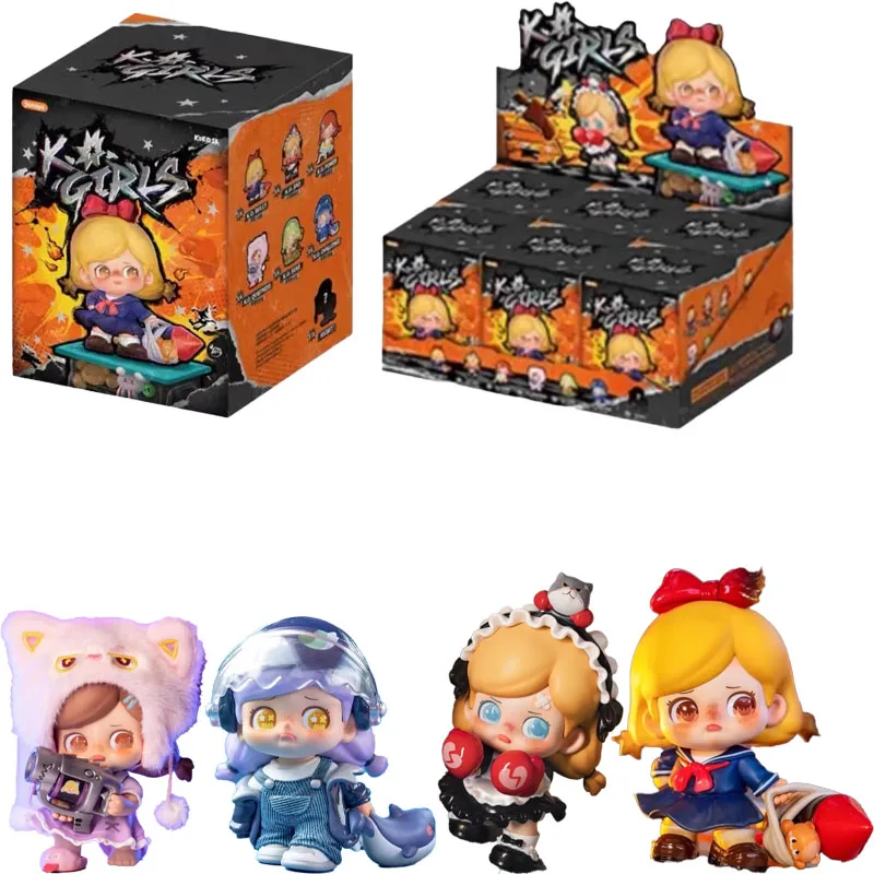 Оригинальная слепая коробка JOTOYS KOKOSA Roaming Lolita, модная серия, аниме, слепая коробка, коллекционные детские игрушки, сумка для догадок, загадочная коробка, подарки