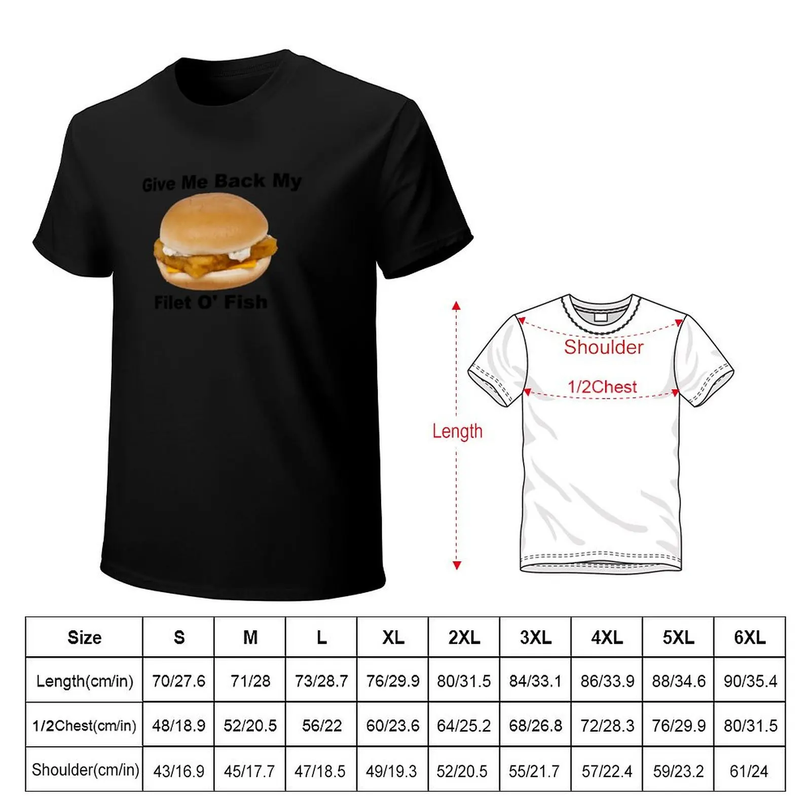 Футболка Filet O' Fish, одежда, футболка с рисунком, винтажная футболка с аниме, мужские рубашки, футболка с рисунком (art.: 3920d0bc634d7) - 3920d0bc634d7