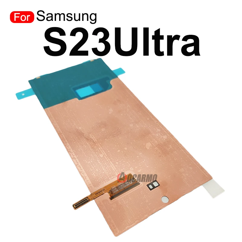 Фото Для Samsung Galaxy Note 20U 9 10 Plus S20fe S21U S22 S23 Ультраэкран Задняя наклейка с рассеиванием тепла Клейкая медная фольга №4