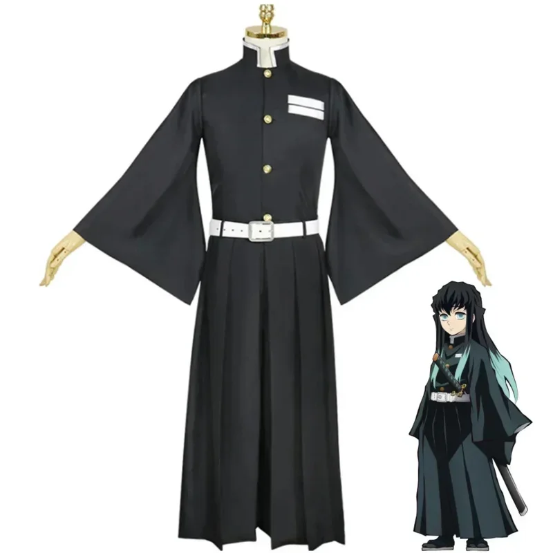 Фото Аниме Косплей Аниме Demon Slayer Kimetsu No Yaiba Tokitou Muichirou Косплей Костюм №5