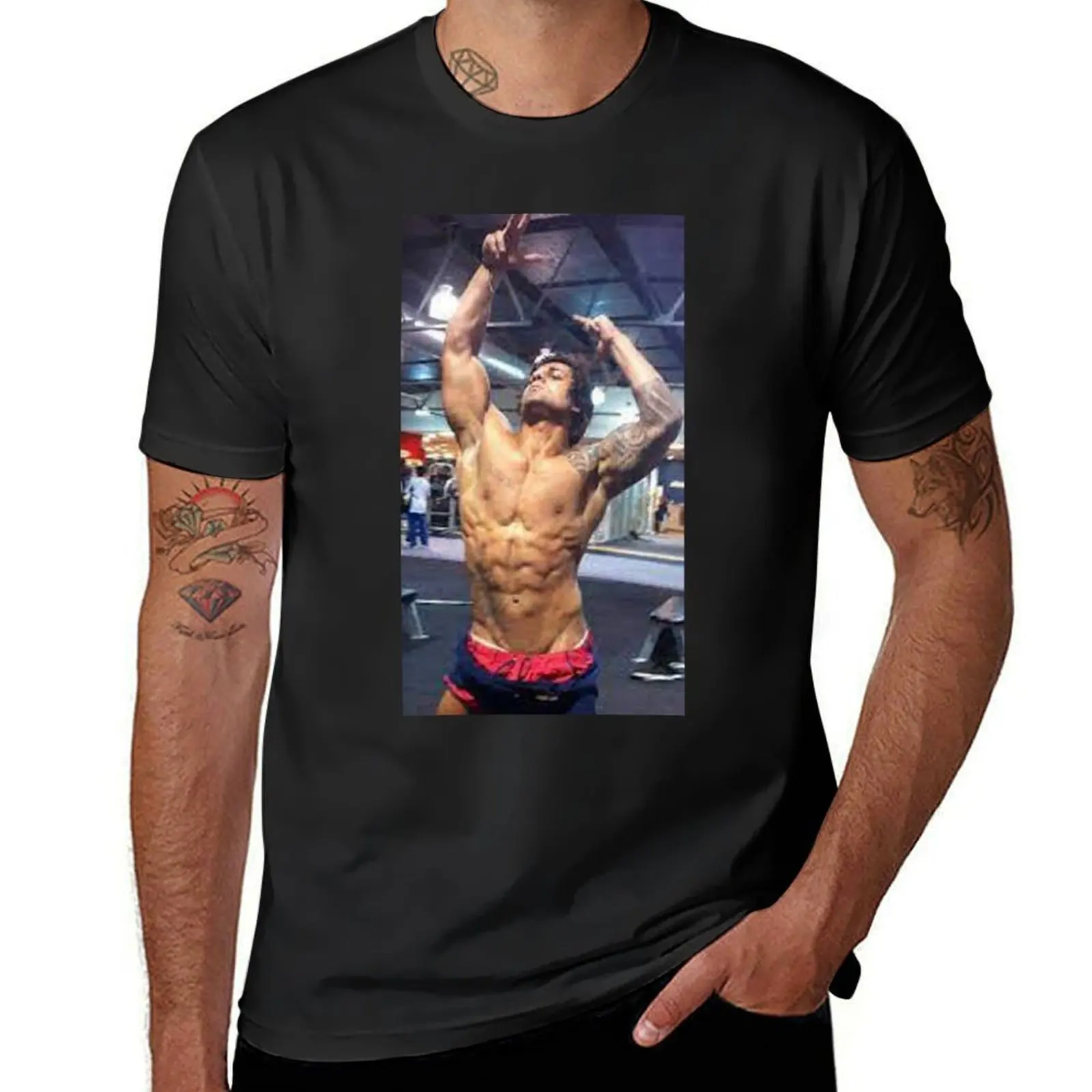 Zyzz-футболка Conquer, мужская футболка, рубашки с забавными костюмами, рубашки для тренировок для мужчин