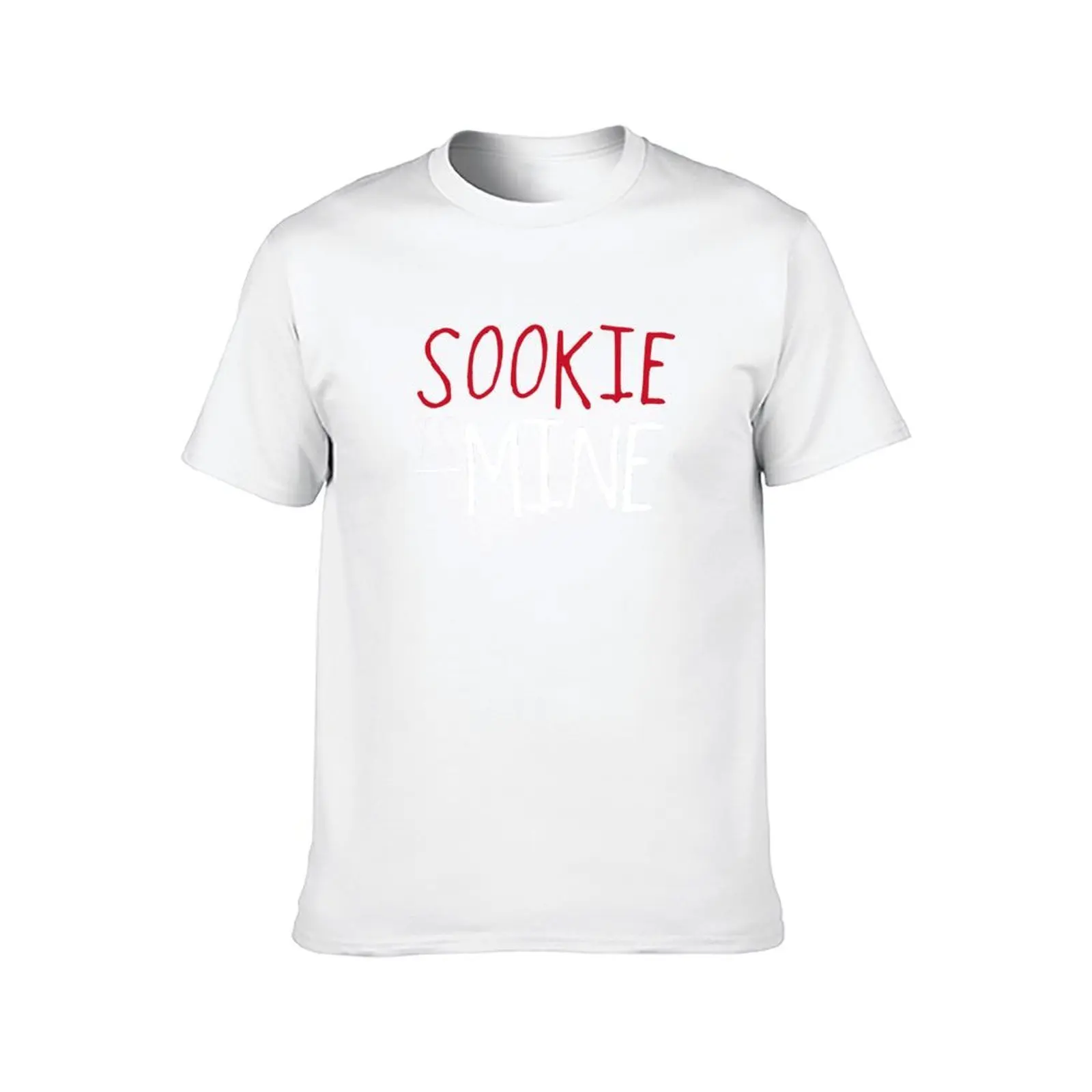 Фото Футболка Sookie Is Mine- True Blood, мужская футболка, футболки с рисунком для мужчин, белая футболка №2