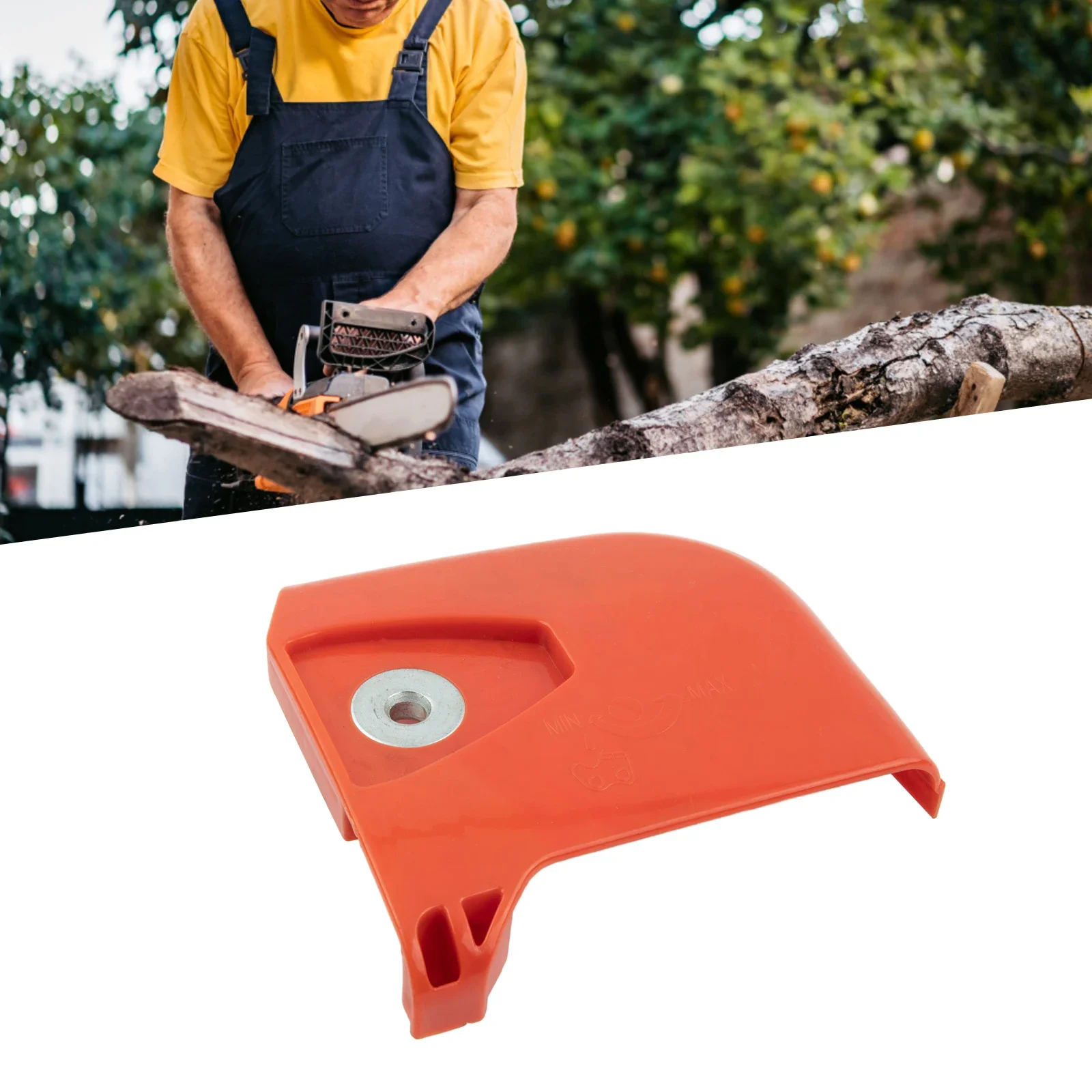 Фото 1 шт. Крышка для Timbertech MFS52 для коробки передач, многофункциональные кусторезы, аксессуары для триммера для газона, запасные Сменные аксессуары №5