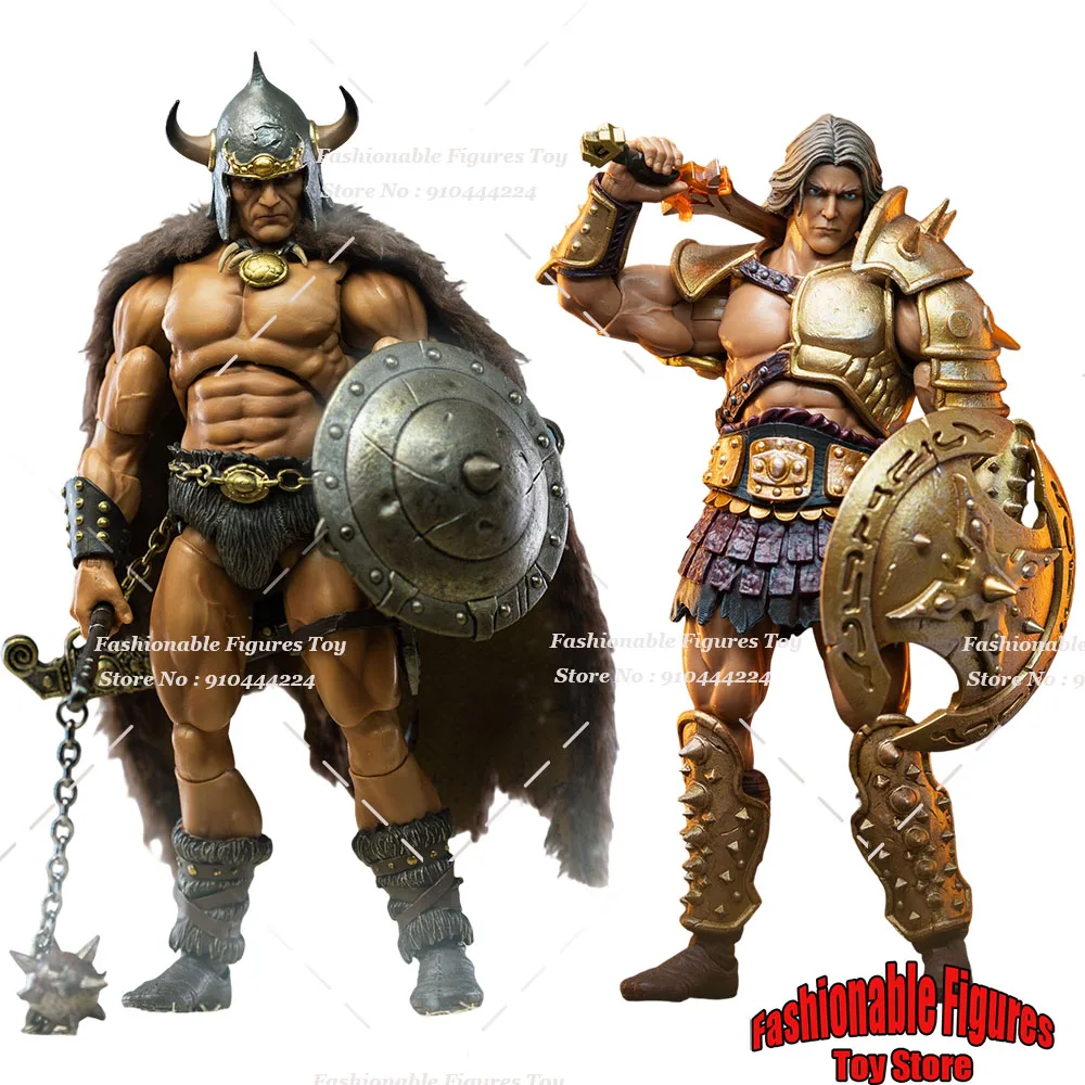 Harbinger Studios Wave 2 1/12 Мужчины Солдат Варвар Оборотень Конан Nashorn Jaeger Krieger Jaeger Whoman 7 