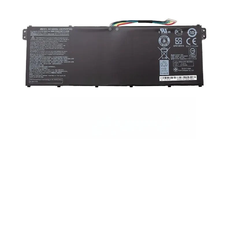 Фото Для Acer Aspire E3-111 E3-112 E3-112M ES1-531 MS2394 B115-MP EX2519 N15Q3 N15W4 AC14B18J AC14B13J Аккумулятор для ноутбука 11,4 В №3