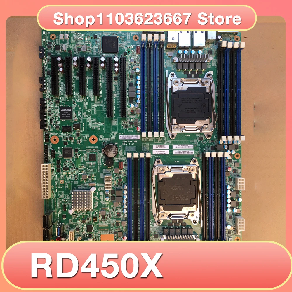 Для материнской платы Thinkserver Dual Server 4-го поколения X99 поддерживает 6PCI-E RD450X