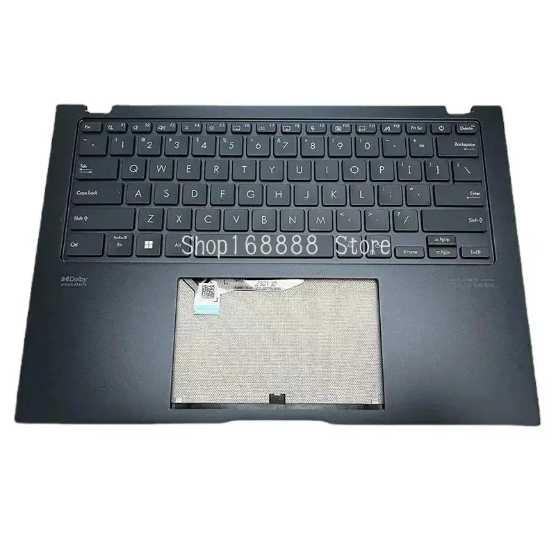 T M 95%NE Подсветка клавиатуры с упором для рук в США для Zenbook 14X OLED UX3404 UX3404V UX3404VA UX3404VC Верхняя крышка C с подсветкой