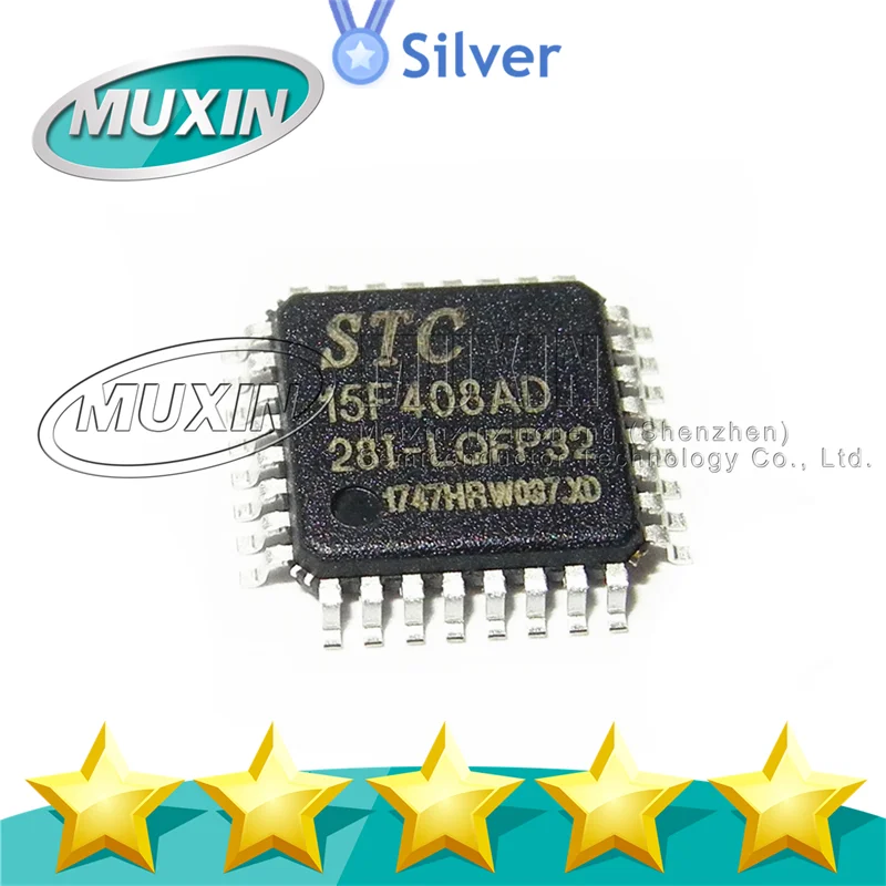 Электронные компоненты STC15F408AD QFP32, ST72F324BK4T6 STM32L010K4T6 STM32L051K6T6 STM32L051K6T6 STM32L051K8T6TR STM32L071KBT6