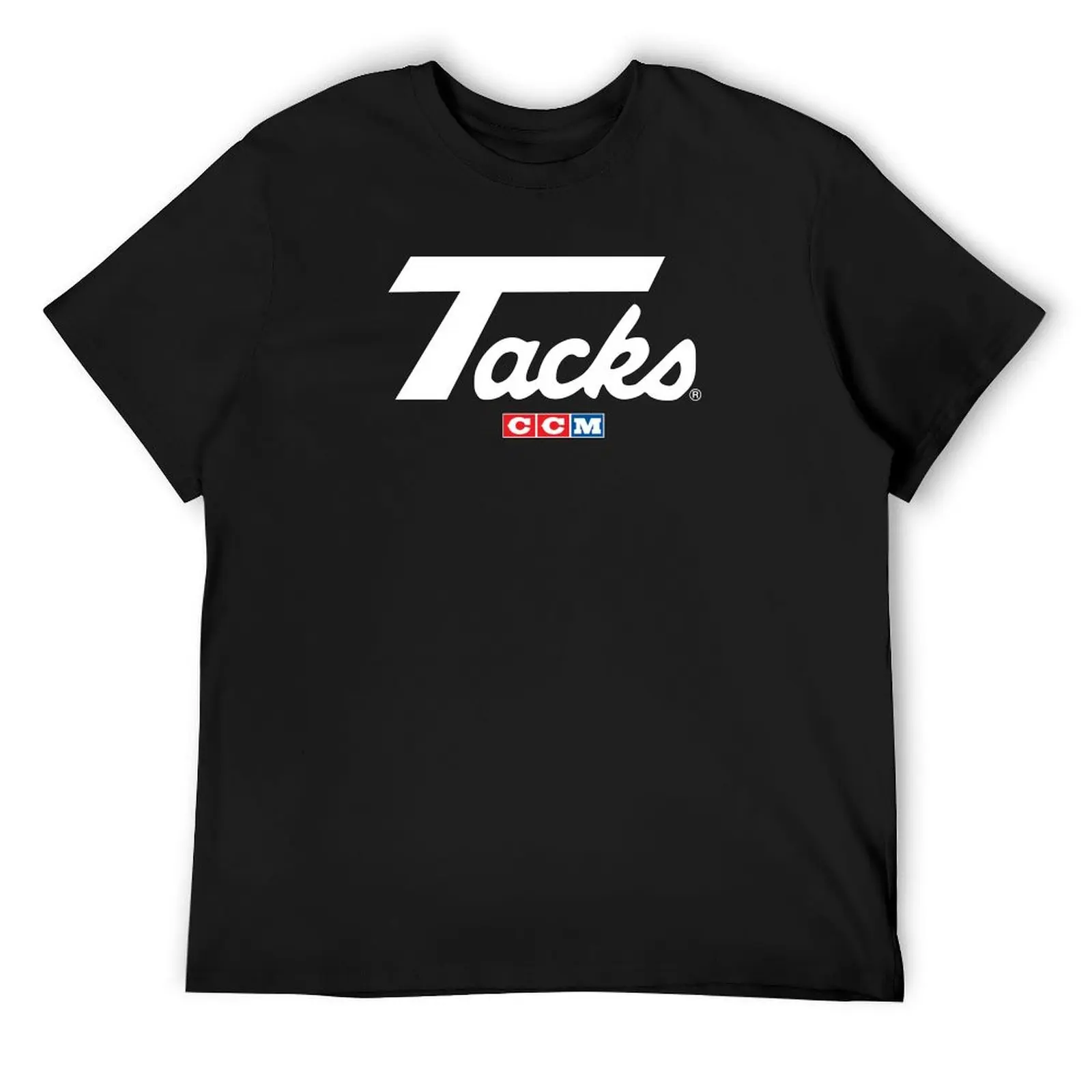 Футболка с логотипом CCM Tacks в стиле ретро для хоккея с шайбой