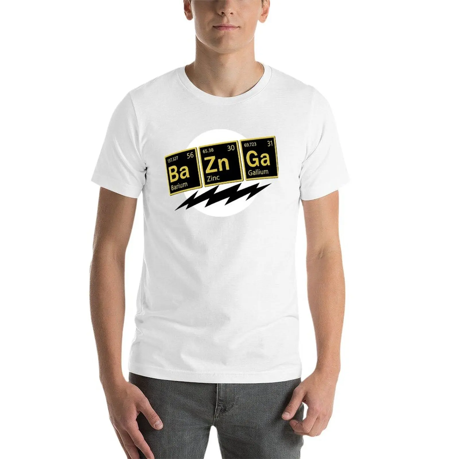 Фото Футболка Ba Zn Ga, рубашка BaZnGa, футболка BaZinGa, мужская футболка, летняя футболка, футболка с индивидуальным принтом №4