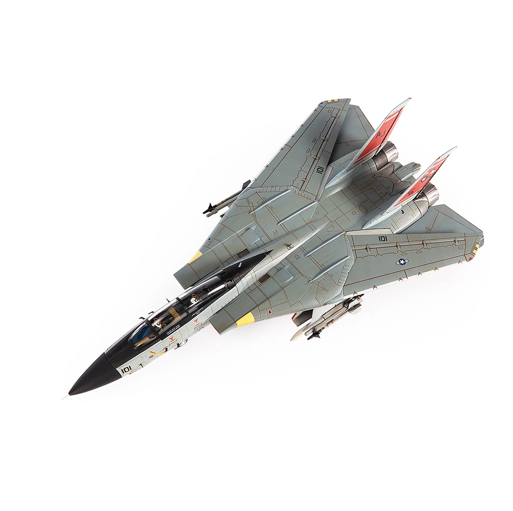 Фото JCW 1/72 Модель истребителя US F-14D VF-31 Squadron 2006 (последний полет) Коллекционная модель из сплава №2