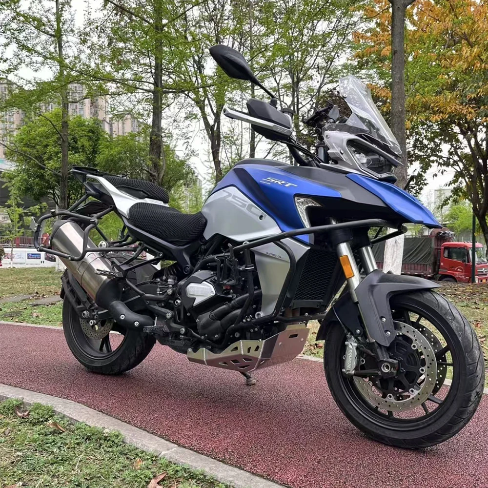 Фото Подходит для QJMOTO SRT800X, аксессуары для мотоциклов, брызговик для двигателя, защитная крышка для QJMOTO QJ SRT800 SRT800X 800SRT SRT 800X 800 №4