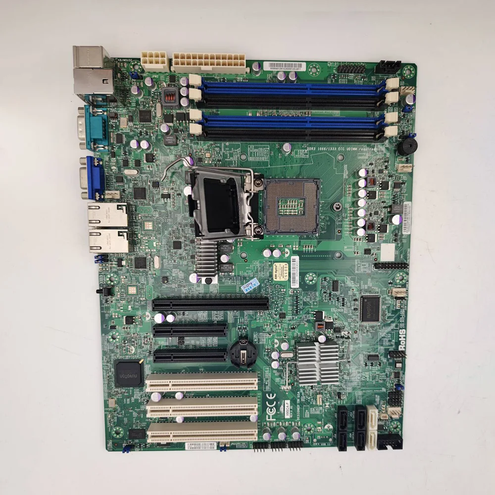 Фото X9SCA-F для серверной материнской платы Supermicro C204, набор микросхем LGA1155 DDR3 E3-1200 №2
