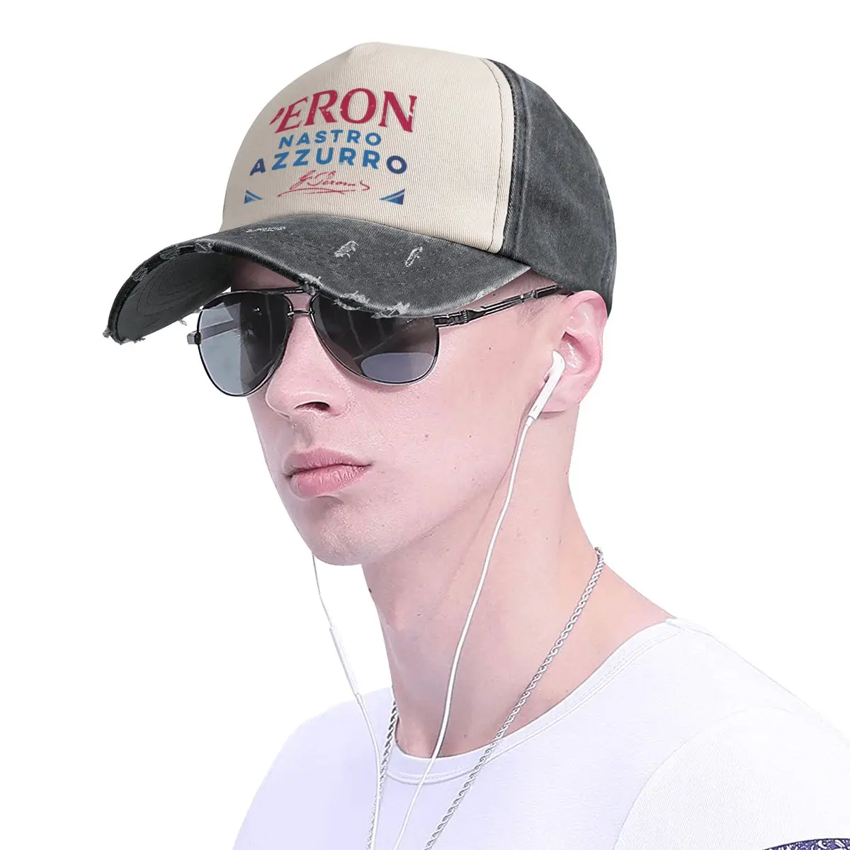 Фото Бейсбольная кепка Peroni Nastro Azzurro, бейсболка для регби, термокозырек, дропшиппинг, мужская кепка для девочек №4