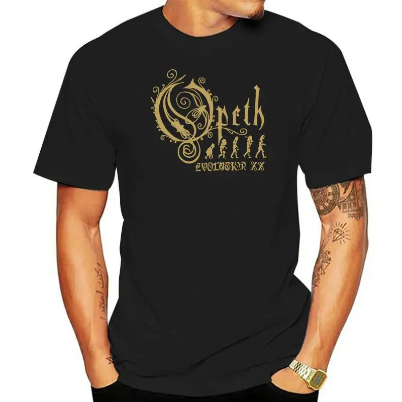ЖЕНСКАЯ КОЖНАЯ ФУТБОЛКА OPETH EVOLUTION XX WORLD TOUR НОВАЯ ОФИЦИАЛЬНАЯ РЕДКАЯ ВОДЯНАЯ