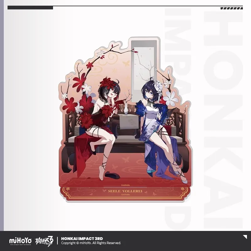 Официальный подлинный Honkai Impact 3 Hiel — другая сторона двойных акриловых украшений liFe, периферийные устройства в стиле аниме, подарок