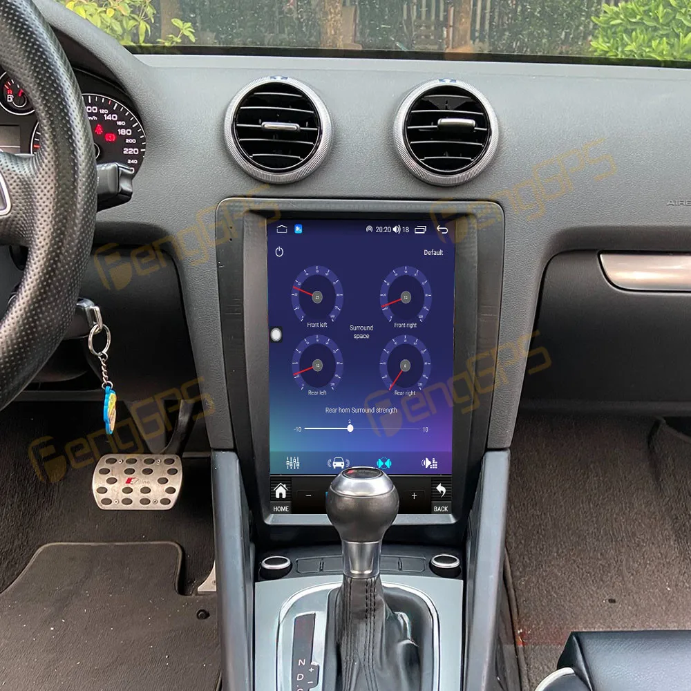 Фото Android 14 12,1-дюймовый автомобильный радиоприемник для Audi A3 2008-2012, беспроводной мультимедийный плеер Carplay, AI-экран, GPS-навигация, автомобильные аксессуары №3