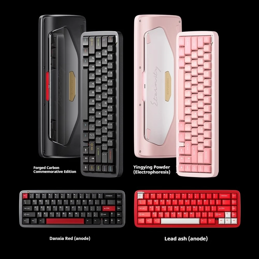 Keyverse Eternity65 ET65 Магнитный переключатель Механическая клавиатура Проводная самоадаптивная система Алюминий RT Пользовательские ПК Киберспортивные клавиатуры (art.: 3920cd7879643) - 3920cd7879643