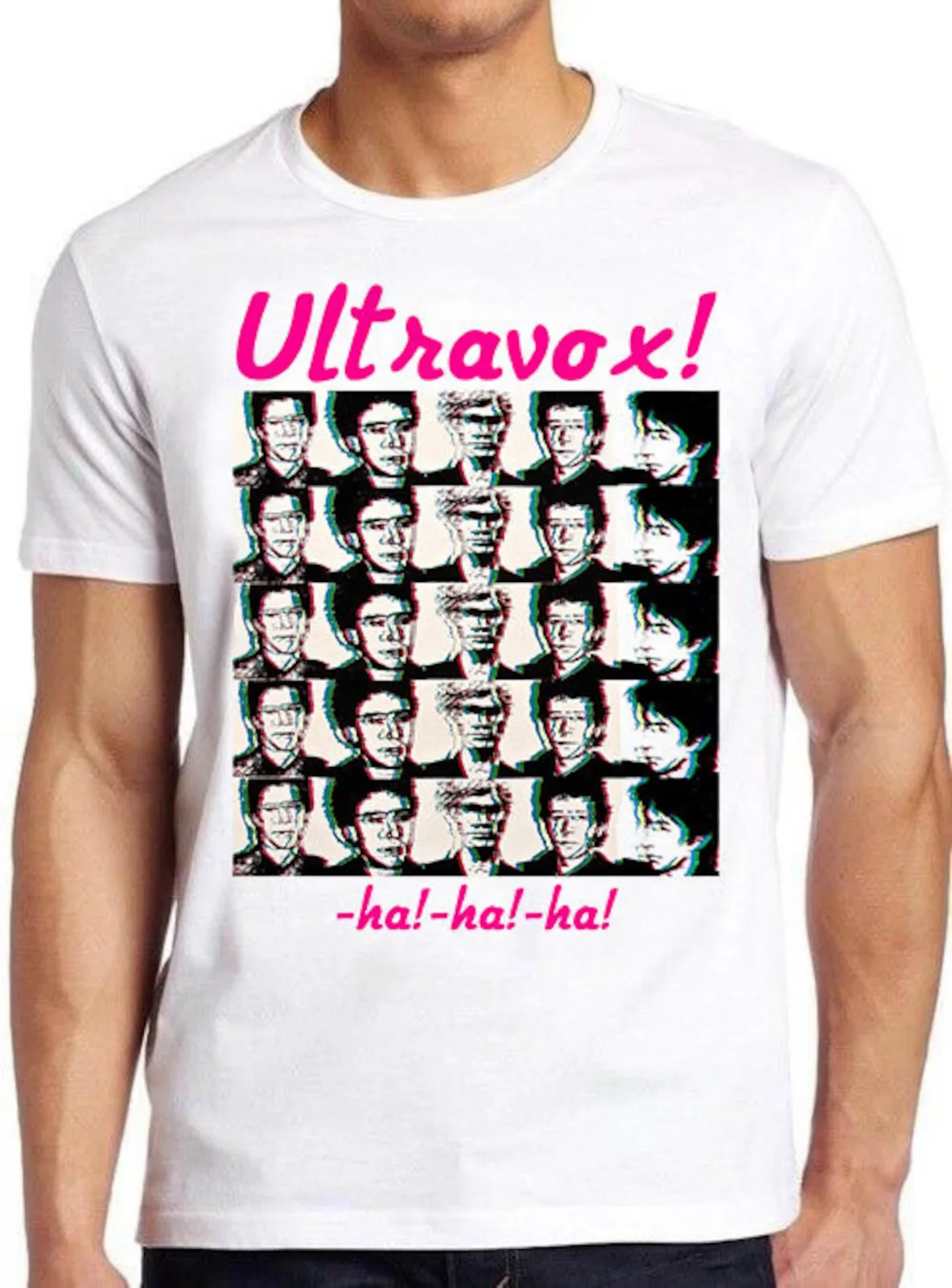 Ultravox - Ha! Рок-поп ретро подарок футболка 1271