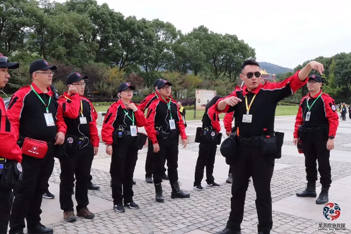 Olahraga-Luar Ruangan Merah dengan Strip Reflektif Kemeja Taktis Seragam Tempur Охота