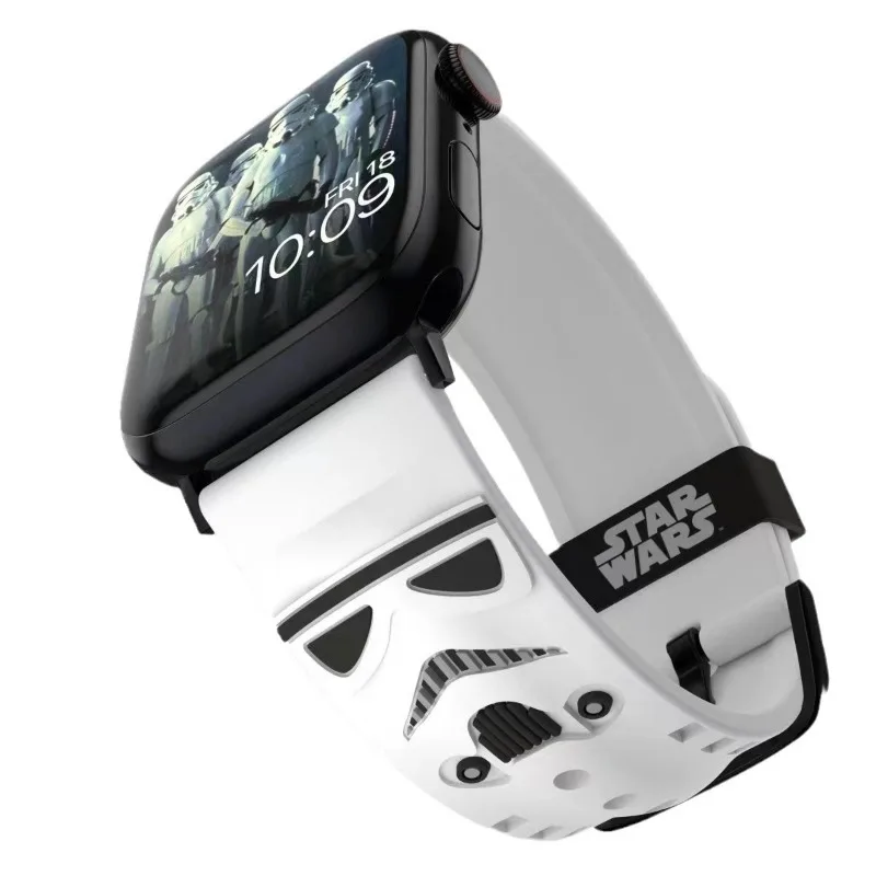 Ремешок для Apple Watch с тематикой Marvel Star Wars, ремешок Дарт Вейдера Железного человека для iWatch