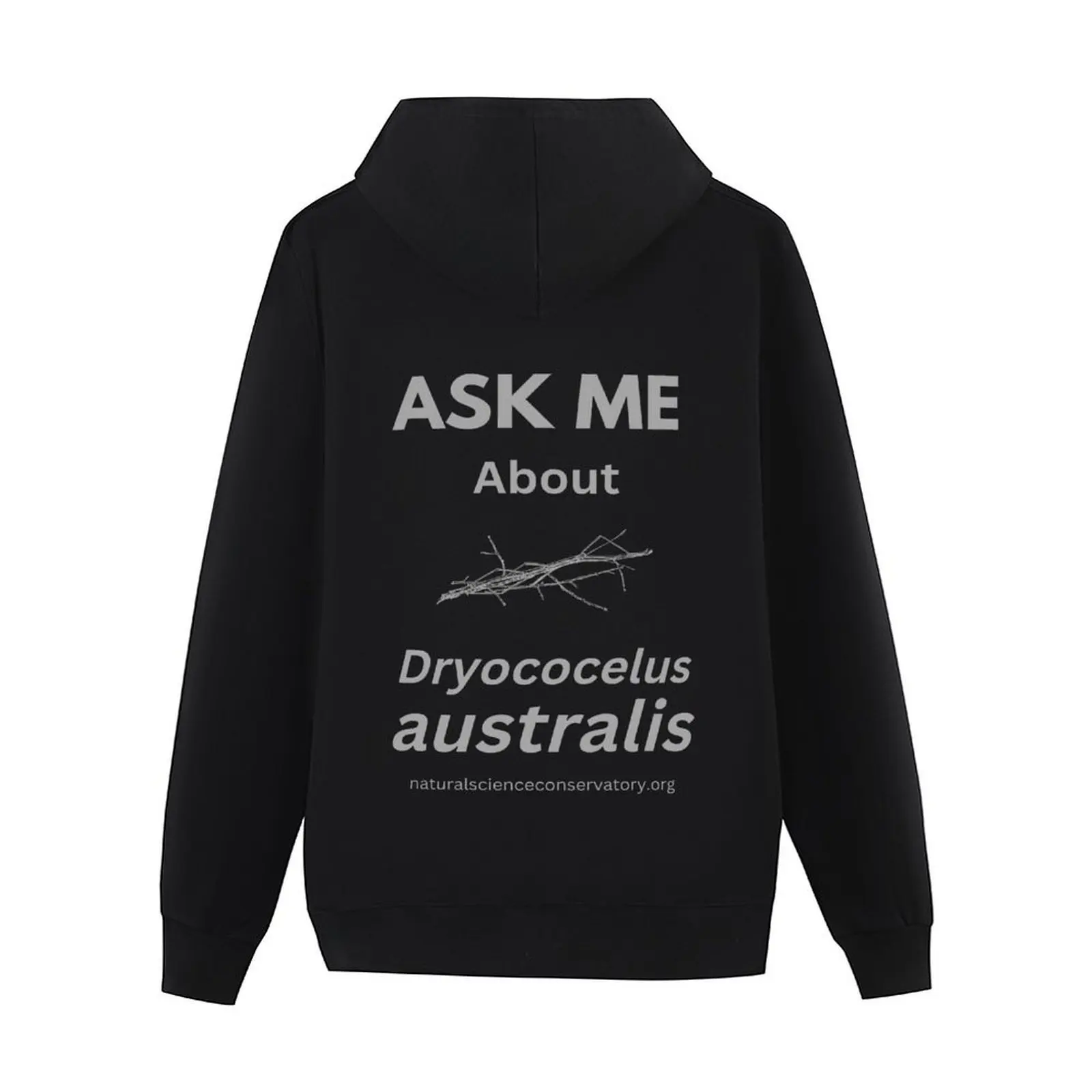 Фото Ask Me About Dryococelus australis (Lord Howe Island Stick Insect) Толстовка мужское пальто одежда в стиле аниме мужская толстовка с капюшоном №3