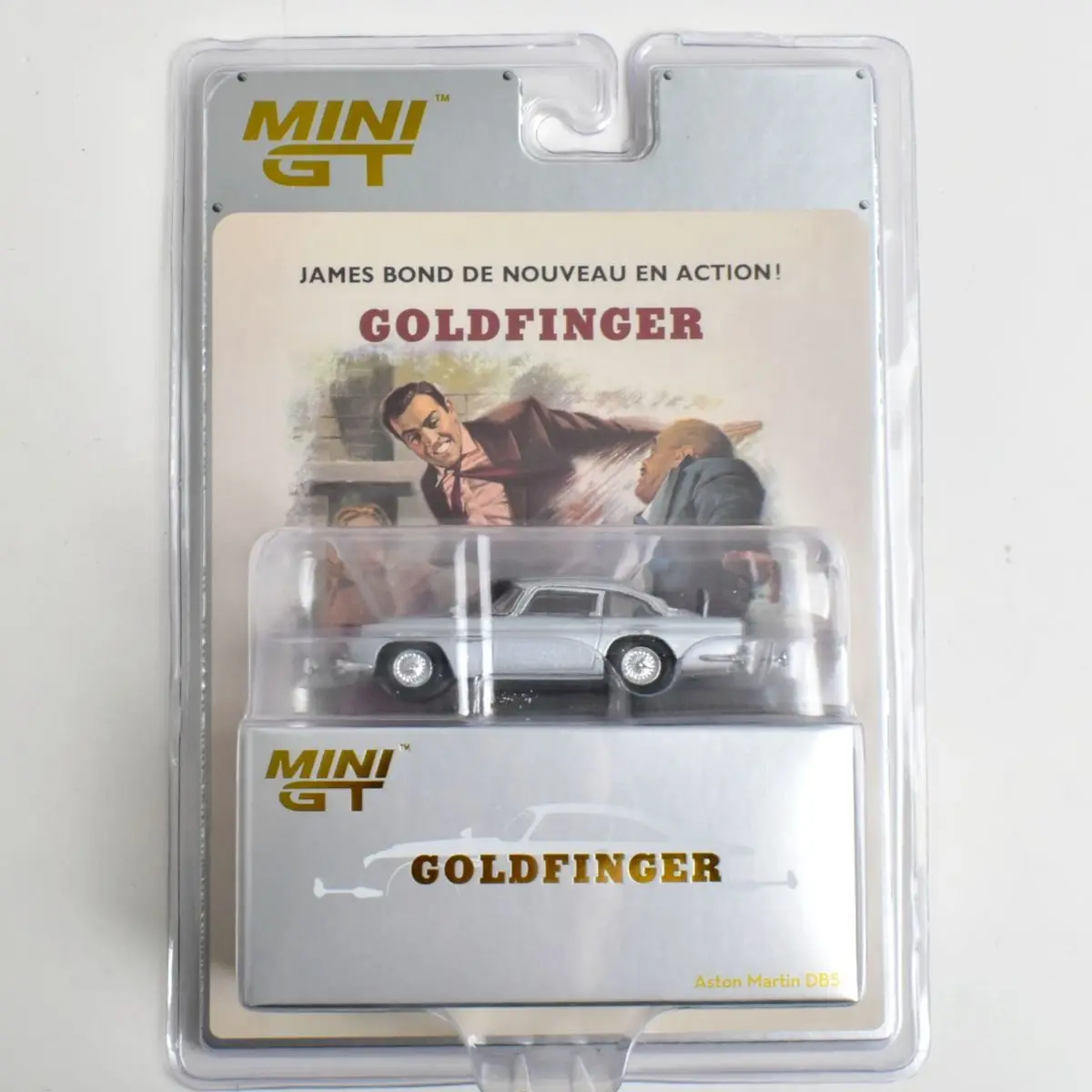 Литая под давлением модель автомобиля MINIGT 900 1:64 DB5 007 (art.: 3920cdd102580) - 3920cdd102580