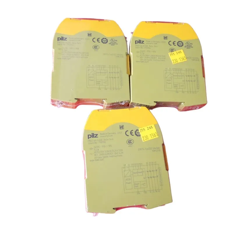 Оригинальные новые модули безопасности PILZ 750106 PNOZ S6 24 В постоянного тока 3 Н/О 1 Н/с на складе Реле безопасности