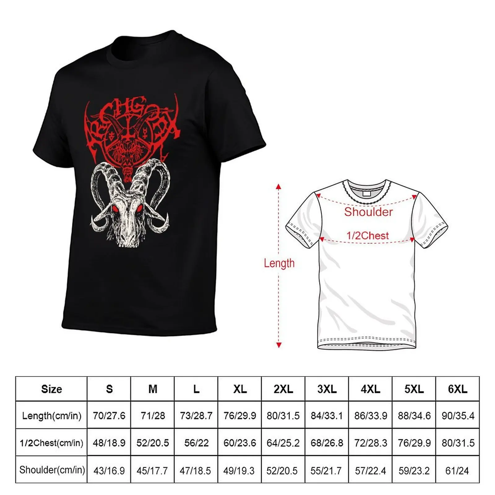 Archgoat T-Shirt man t shirts high quality luxury brand t shirts with prints T-Shirt (art.: 3920d259f03d7) - 3920d259f03d7