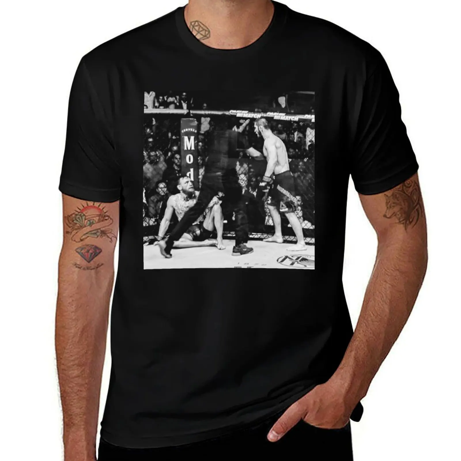 khabib nurmagomedov the eagle conor mcgregor Essential T-Shirt man t shirt street wear funny meme t-shirts mens plain t shirts