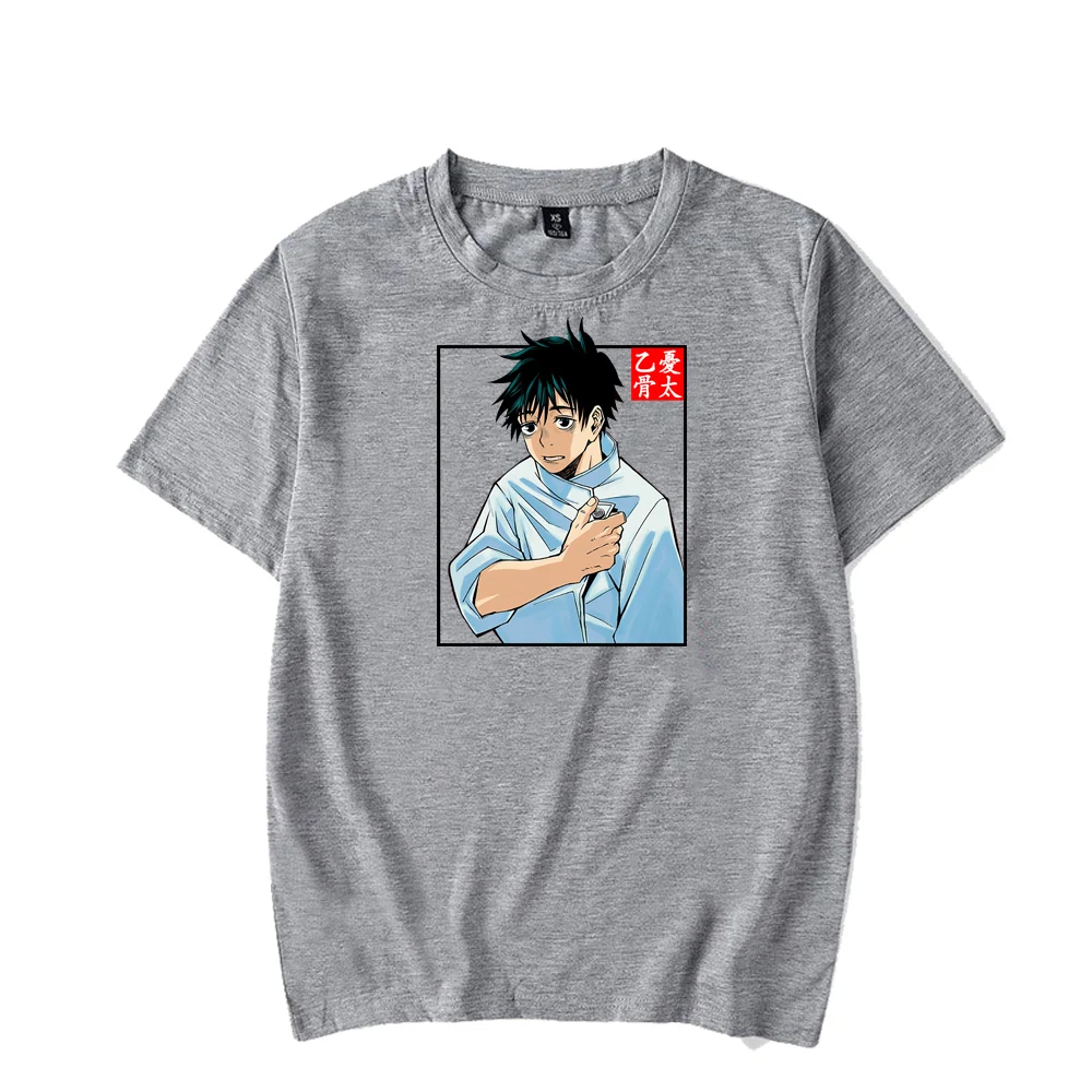 Фото Футболка свободного покроя с коротким рукавом, аниме Okkotsu Yuto №3