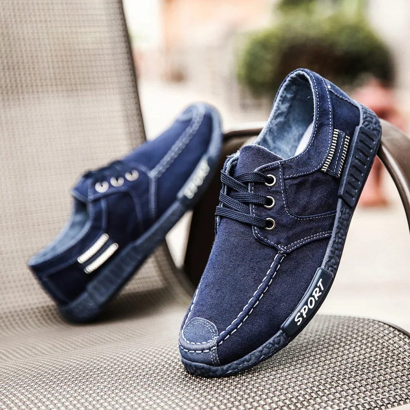 Модная Всесезонная одежда Sepatu Kain Beijing Tua Sepatu Kanvas Denim Dalam Bordir Tangan Murni 2024 (art.: 3920c79abb2bd) - 3920c79abb2bd