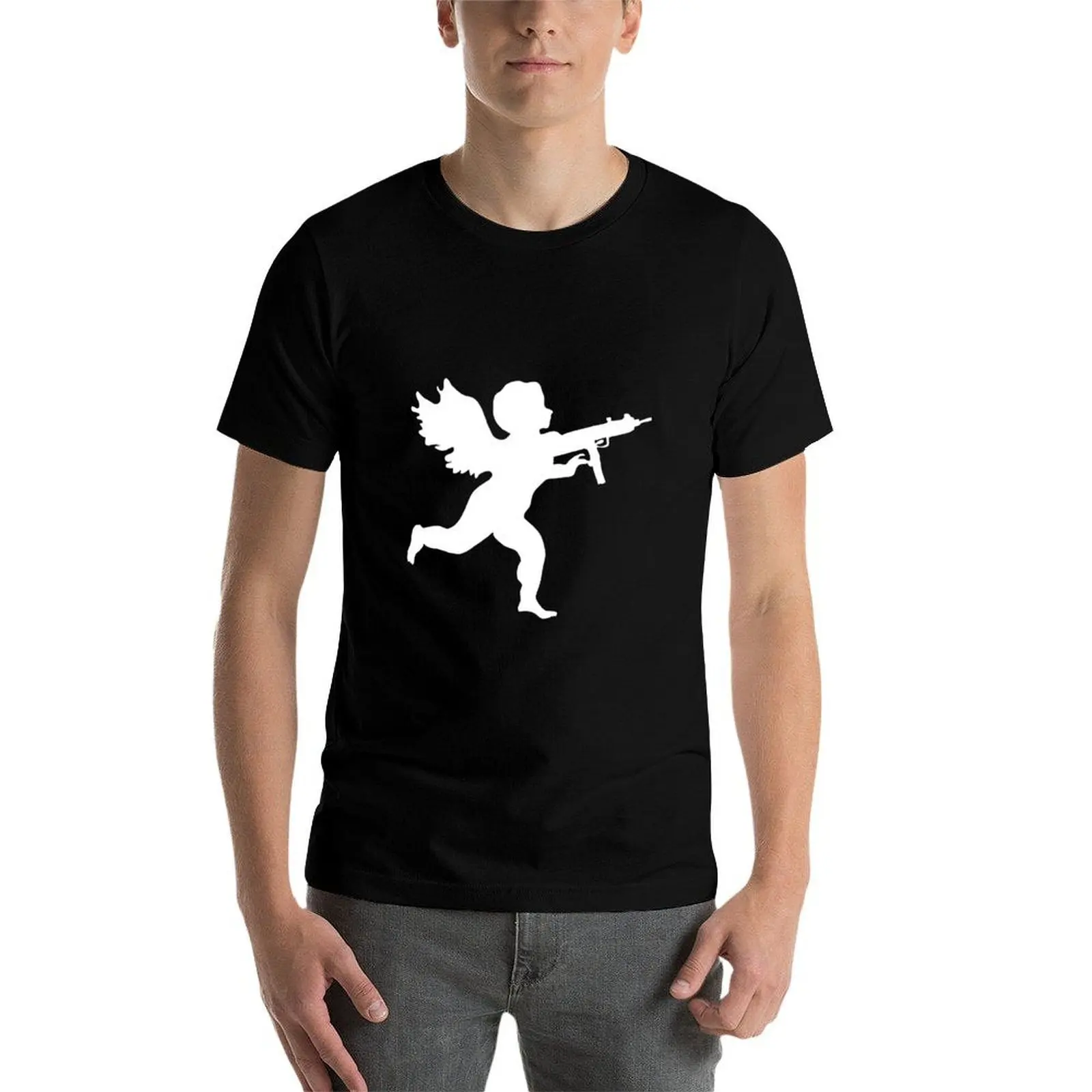 Фото Футболка с логотипом Vanilla Ice Cupid, хлопковые футболки, мужская футболка высокого качества, роскошная футболка №4
