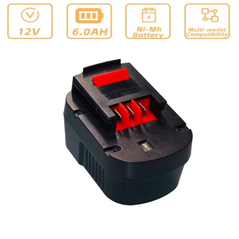 12 В 6000 мАч аккумуляторная батарея для инструментов Black & Decker A12 A12ex Fsb12 Fs120b A1712 Hp12k HP12 литий-ионная замена Dri