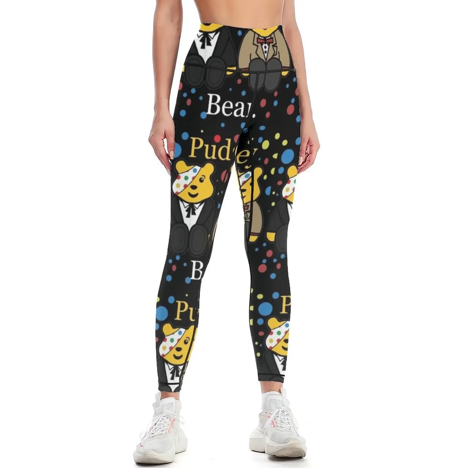 Леггинсы Pudsey Bear, спортивная одежда, женские леггинсы для спортзала