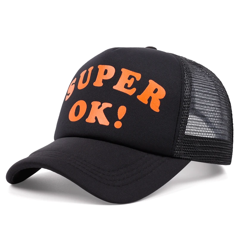 Бейсболки для мужчин и женщин SUPER OK! Женская летняя кепка для гольфа с принтом