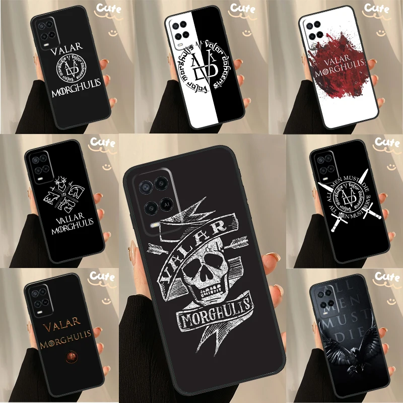 Valar Morghulis чехол для OPPO Reno 5 Lite 2Z 2F A52 A72 A94 A74 A54 A15 A5 A9 A31 A53 S A93 A83 A91 чехол
