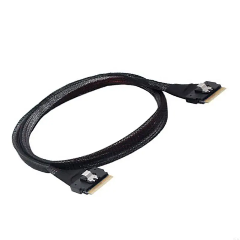 Фото D7YC SAS4.0 SFF-8654 8I Прямо к SFF-8654 8I Прямой 24 Гбит / с высокой скорости SAS4.0 Расширение кабеля для сервера №5