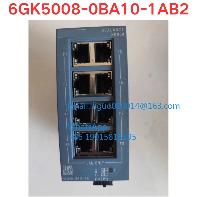 Б/у 6GK5008-0BA10-1AB2 Переключатель проверка функции ОК