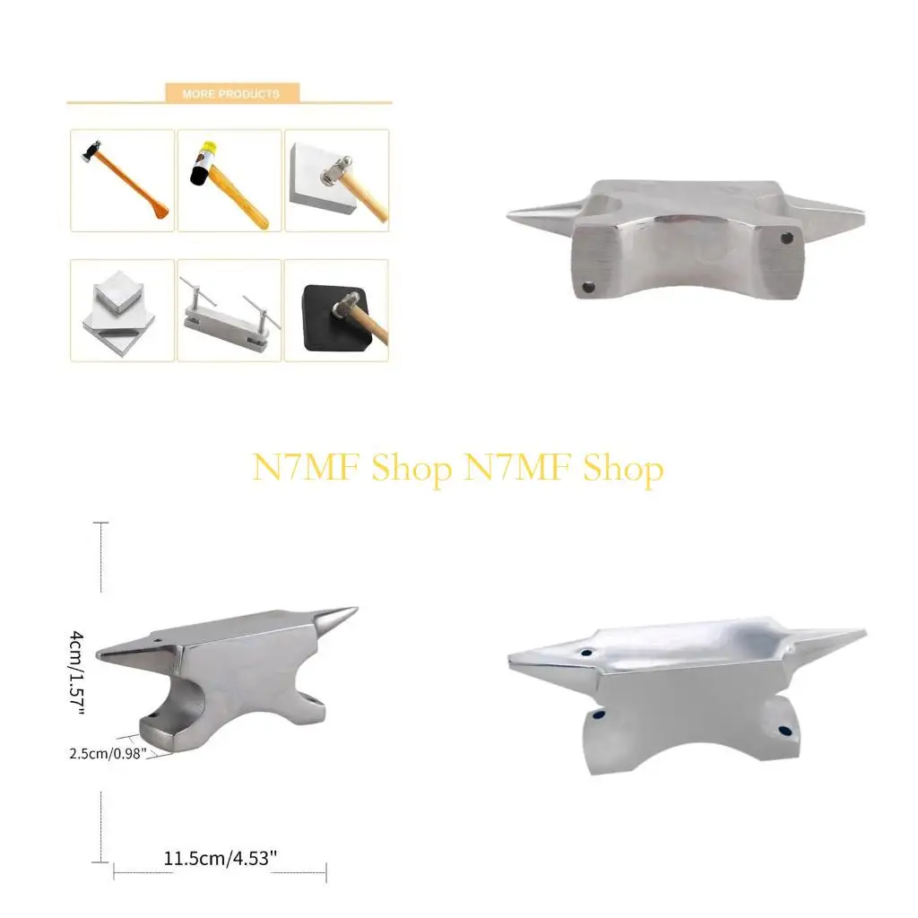N7MF DIY Металлообрабатывающий инструмент, рог, наковальня, проволока, для создания пользовательских колец
