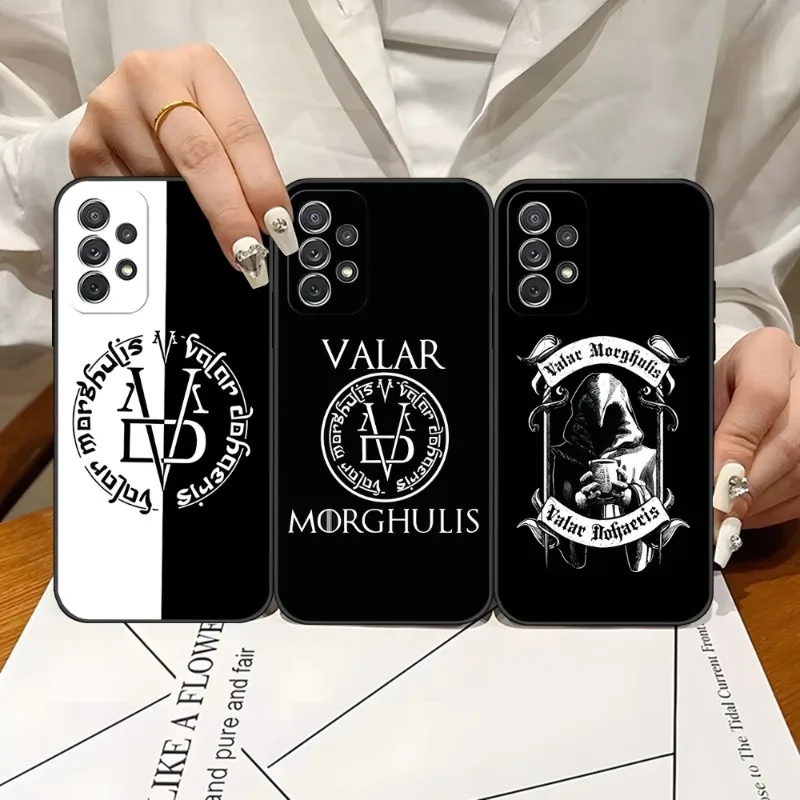 Чехол Valar Morghulis для телефона Samsung A54 A14 A33 A13 A21 A34 A71 A31 A22 A53 A52 A73 A32 A50 A20 A40 A23 A24, чехол