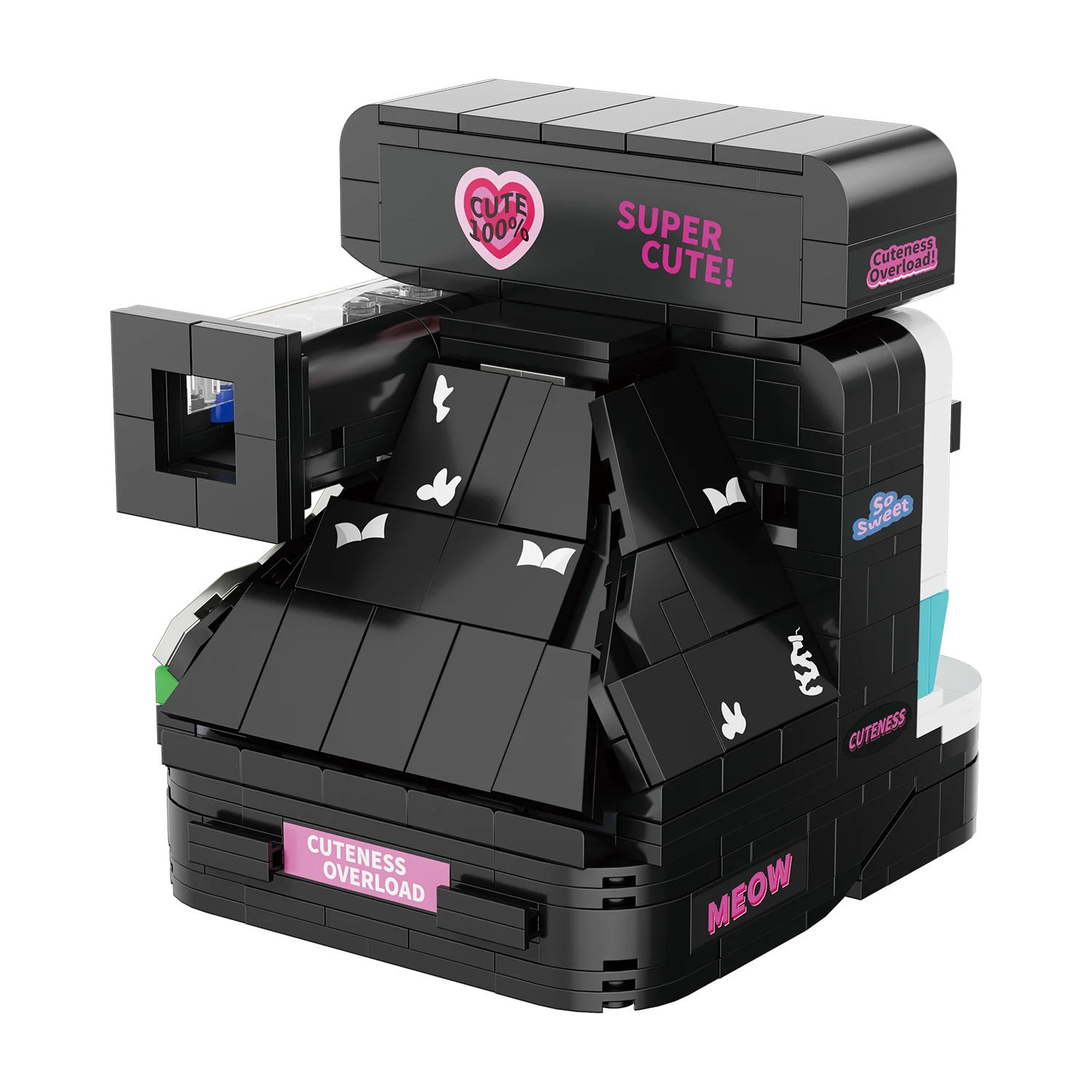Фото Knew Built Cool Fast Camera Строительные блоки Игрушечная модель Механические детали Несколько стилей камеры Идеальный подарок и игрушка «сделай сам» для ребенка №3