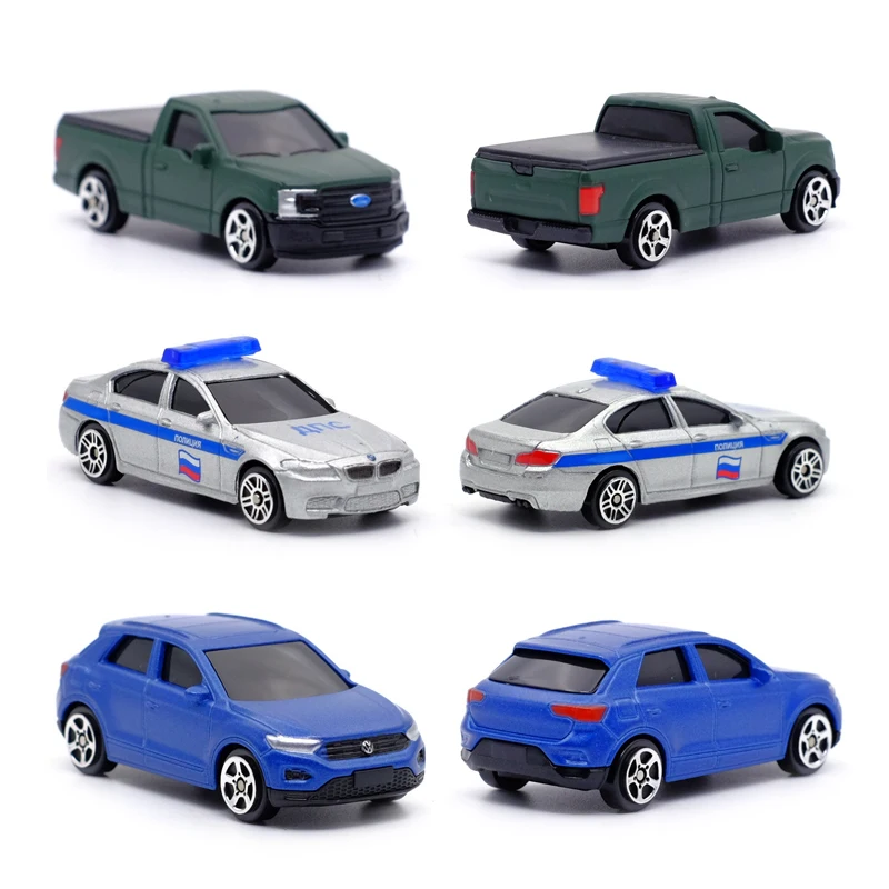 Фото RMZ 1/64 знаменитая серия автомобилей, спортивный автомобиль, отлитый под давлением модель автомобиля, четырехколесная скользящая Коллекционная модель детского игрушечного автомобиля №4
