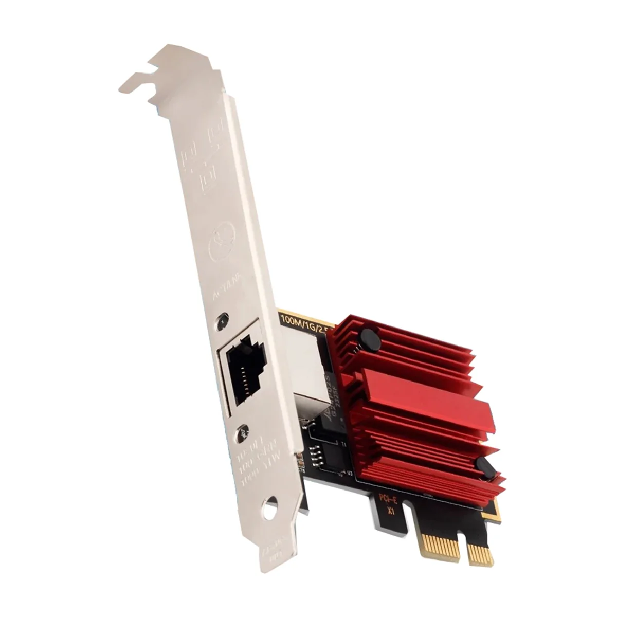 2,5G PCIE к RJ45 сетевая карта RTL8125B чип 100/1000 Мбит/с 2,5 Гбит/с Ethernet проводной LAN контроллер адаптер для Win7/8/10/11