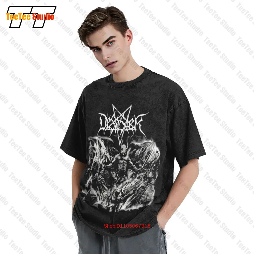 Футболка Desaster 666 Satans Soldiers Syndicate Destroyer Cruel Force Nifelheim с собственным дизайном KM4S