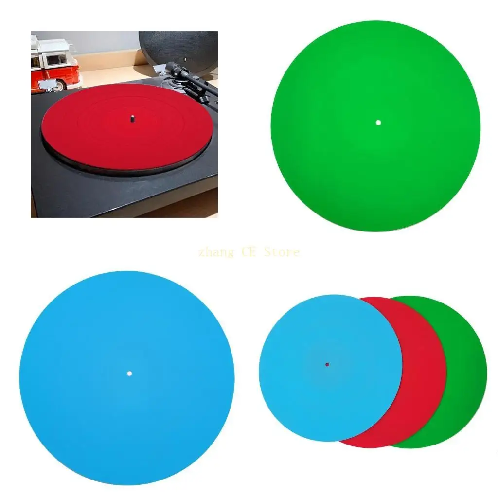 M5TD Vinyl Record Players Accessessyresful Anti-Vibration Silicone Pad Rubber для Antistip Mat для фонографа поворотный
