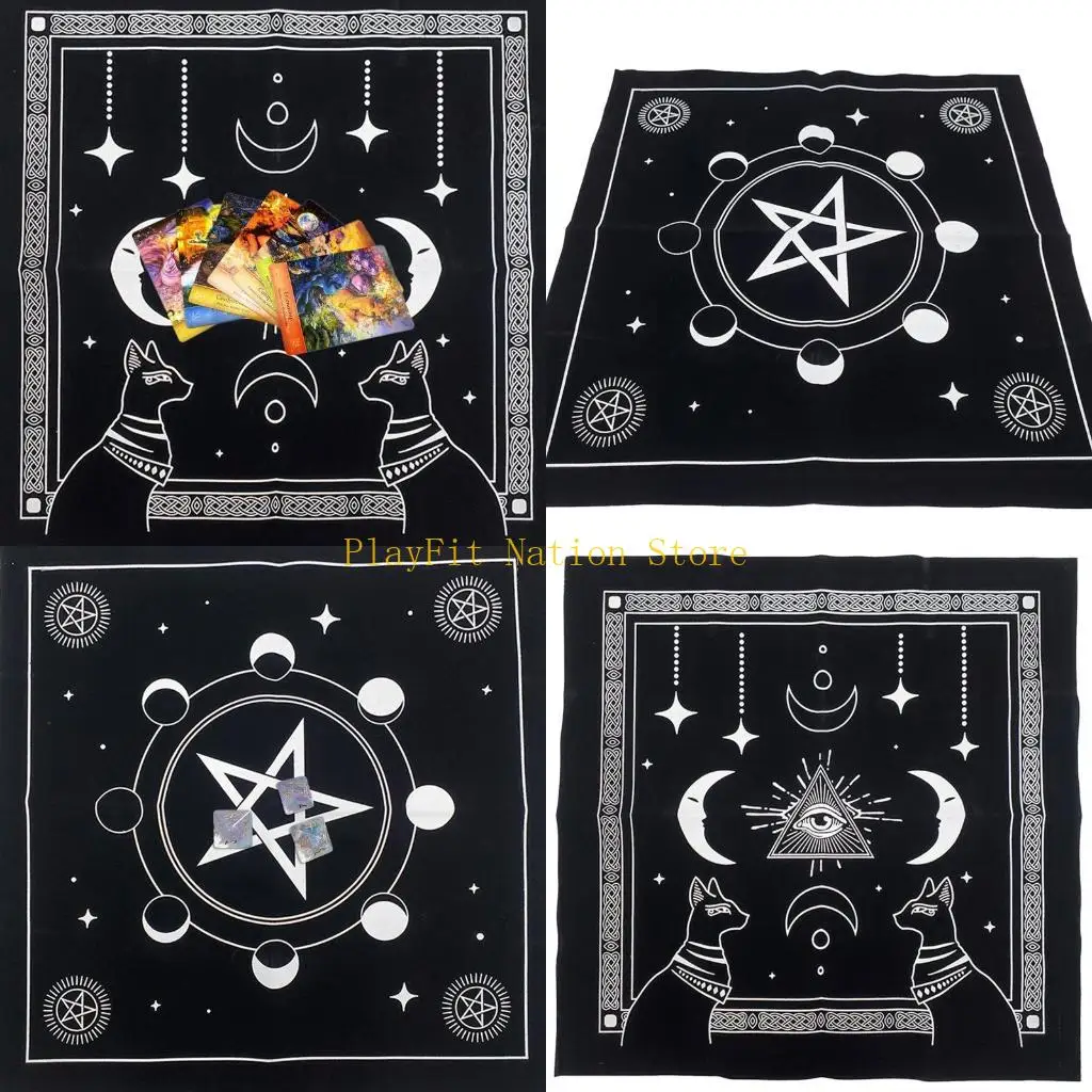 242F Дозевая гадания метафизическая доска Magicians Board Game Satterloth Card Mat